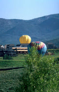 hot air balloon 39 Vintage A4 Photo Print