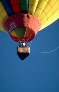 hot air balloon 41 Vintage A4 Photo Print