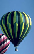 hot air balloon 45 Vintage A4 Photo Print
