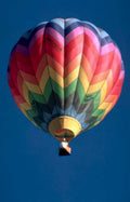 hot air balloon 47 Vintage A4 Photo Print