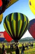 hot air balloon 53 Vintage A4 Photo Print