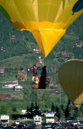 hot air balloon 62 Vintage A4 Photo Print