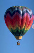 hot air balloon 65 Vintage A4 Photo Print