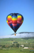 hot air balloon 9 Vintage A4 Photo Print