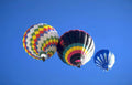 hot air balloons 1 Vintage A4 Photo Print