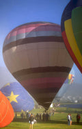 hot air balloons 3 Vintage A4 Photo Print