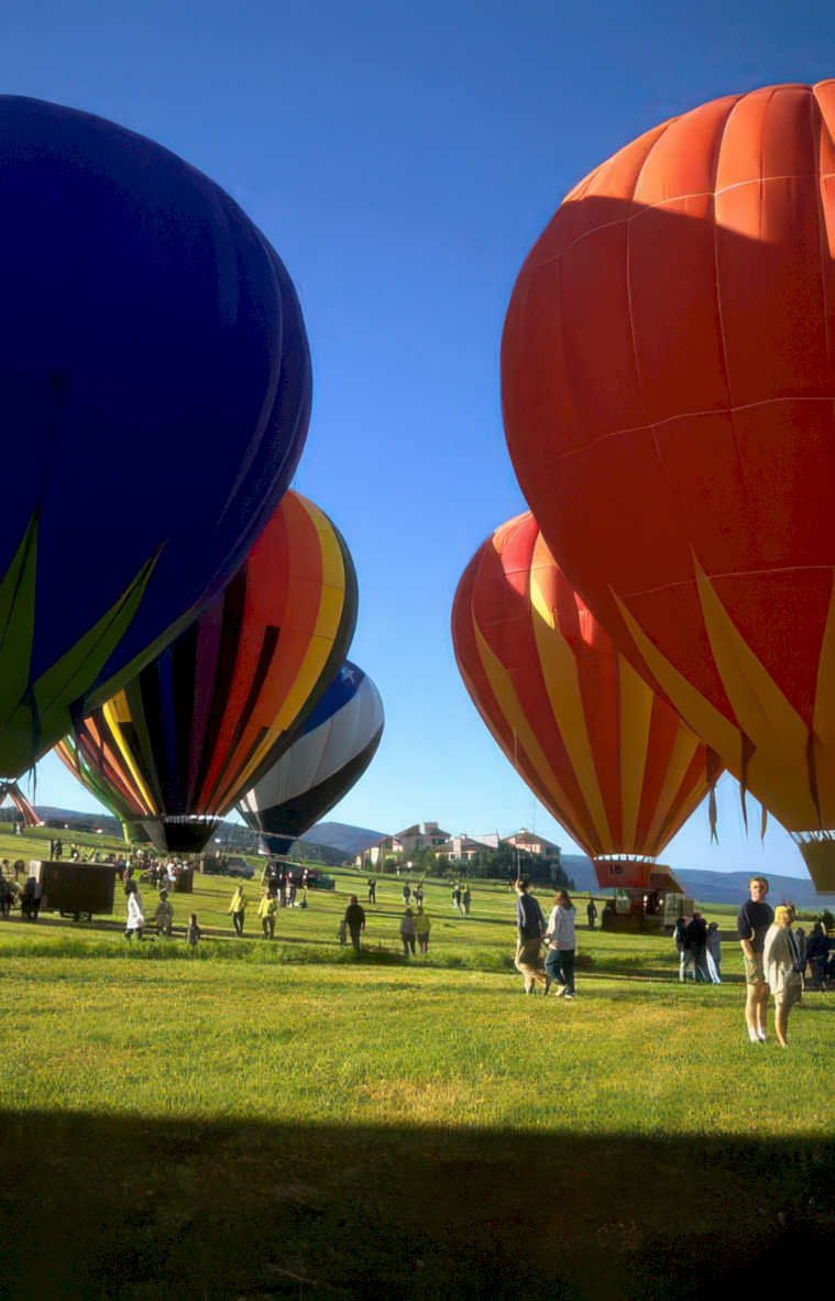 hot air balloons 37 Vintage A4 Photo Print