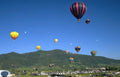 hot air balloons 40 Vintage A4 Photo Print
