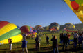 hot air balloons 7 Vintage A4 Photo Print