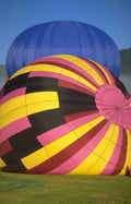 hot balloon ride 4 Vintage A4 Photo Print
