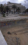 hotel seawall graffiti 1980s 1990s A4 Photo Print