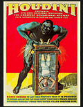 houdini magic poster Advert A4 Photo Print
