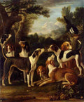 hounds Art A4 Photo Print UK
