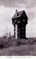 house clouds thornnessVintage 1880s 1900s A4 Photo Print