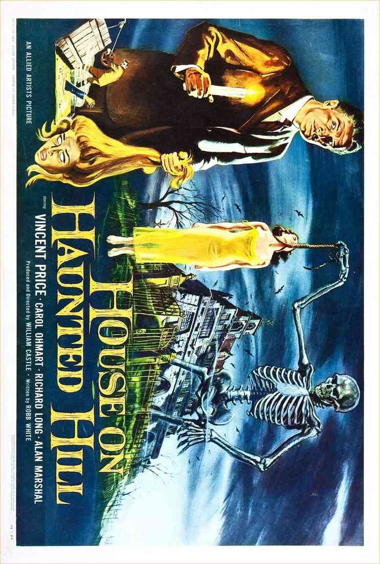 house on haunted hill poster 02 A4 Photo Print