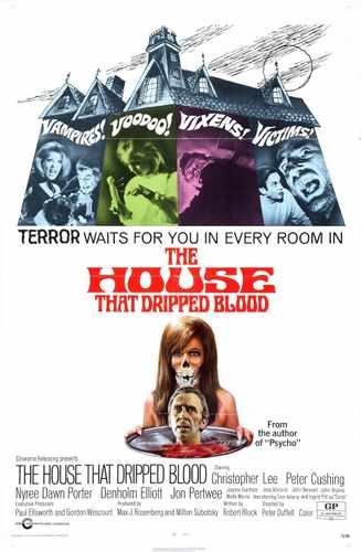 house that dripped blood  01 film star poster A4 Photo Print