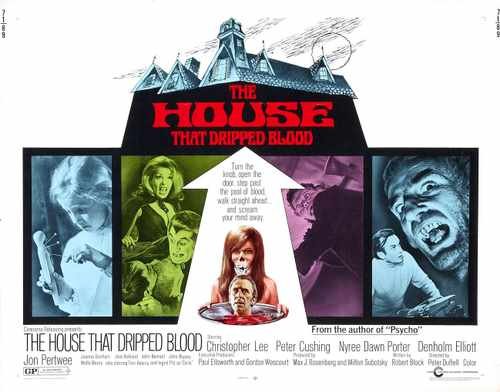 house that dripped blood  02 film star poster A4 Photo Print
