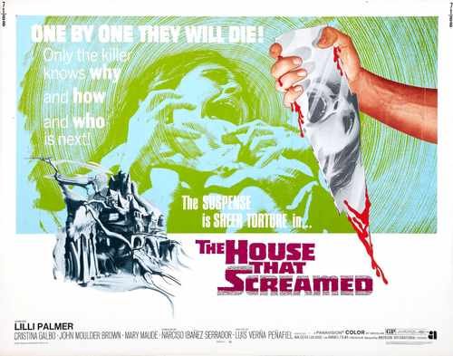 house that screamed  02 film star poster A4 Photo Print