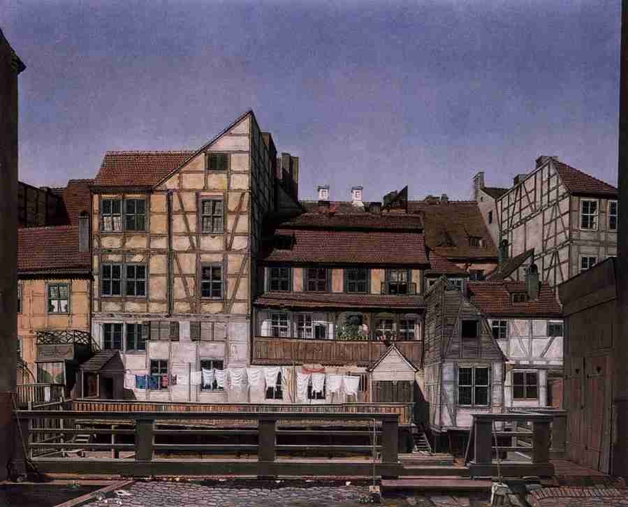 houses Art A4 Photo Print UK