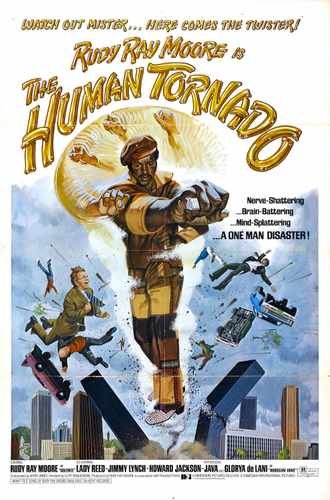 human tornado  01 film star poster A4 Photo Print