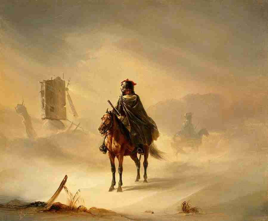 hussars Art A4 Photo Print