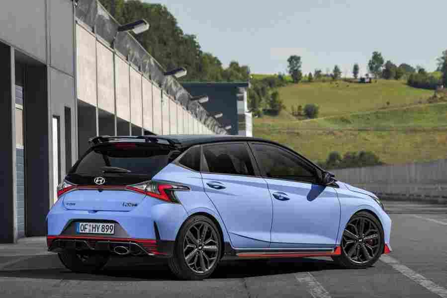 hyundai i20 n 2020 6955 25 Car A4 Photo Print