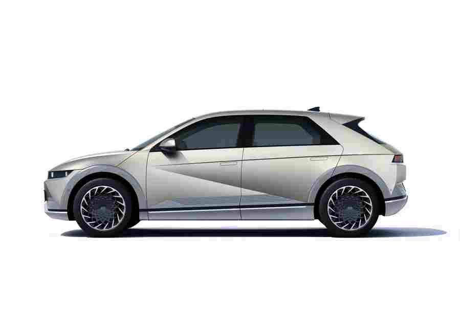 hyundai ioniq 5 2021 7028 13 Car A4 Photo Print