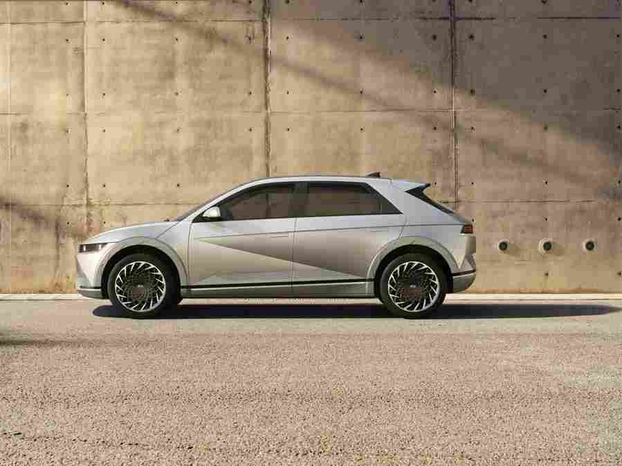 hyundai ioniq 5 2021 7028 20 Car A4 Photo Print