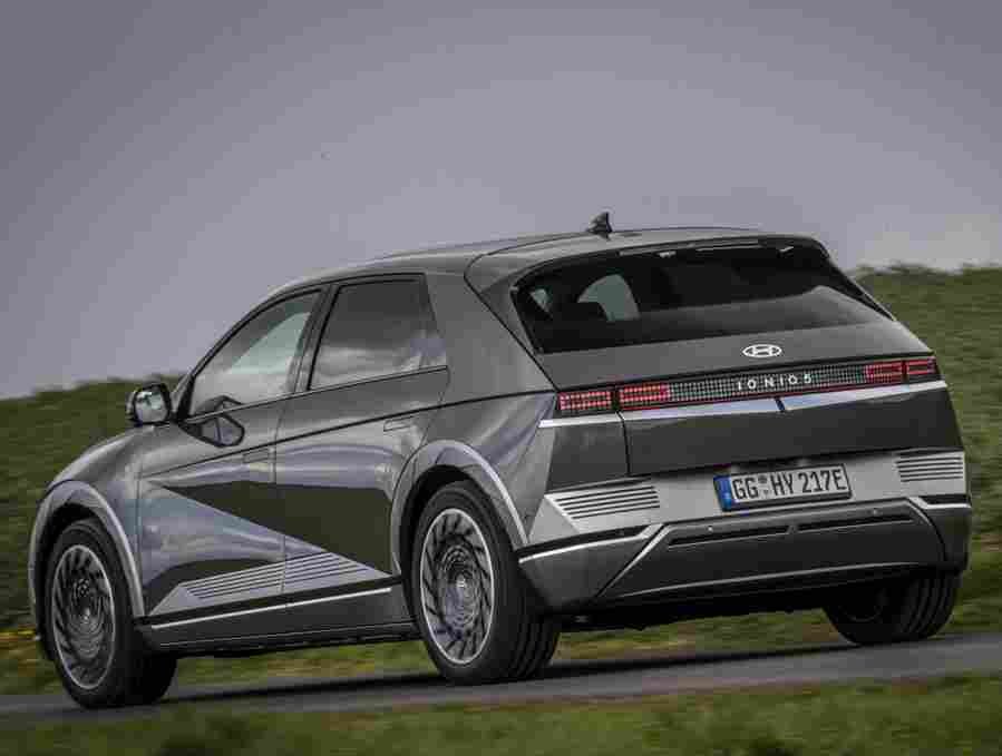 hyundai ioniq 5 2021 7028 34 Car A4 Photo Print
