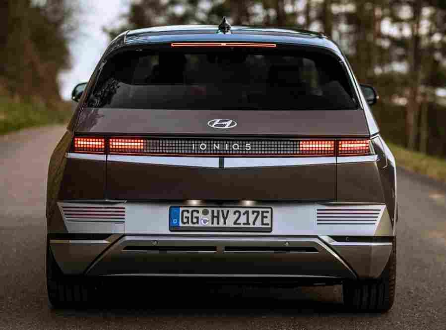 hyundai ioniq 5 2021 7028 41 Car A4 Photo Print
