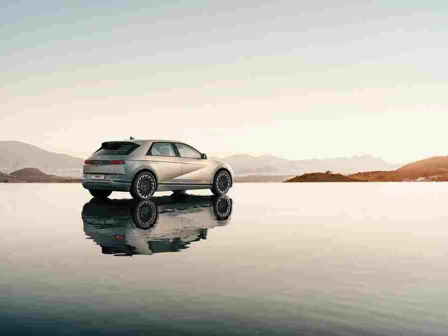 hyundai ioniq 5 2021 7028 5 Car A4 Photo Print