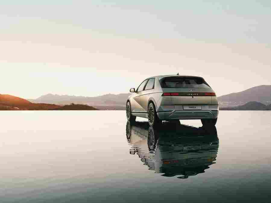 hyundai ioniq 5 2021 7028 6 Car A4 Photo Print