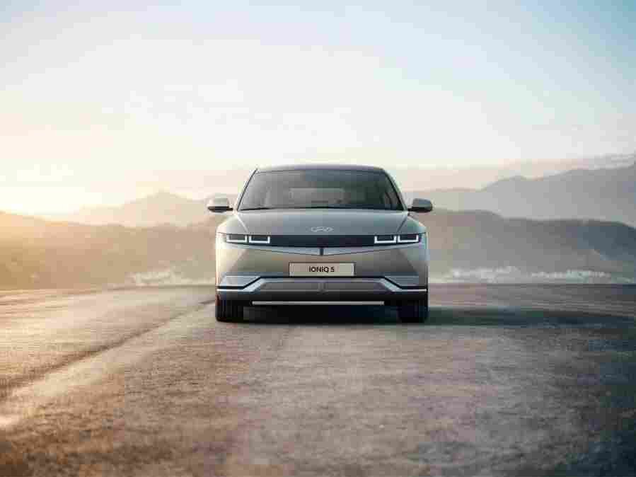 hyundai ioniq 5 2021 7028 7 Car A4 Photo Print