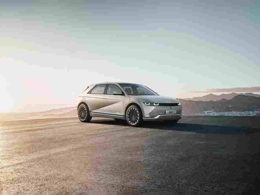 hyundai ioniq 5 2021 7028 8 Car A4 Photo Print