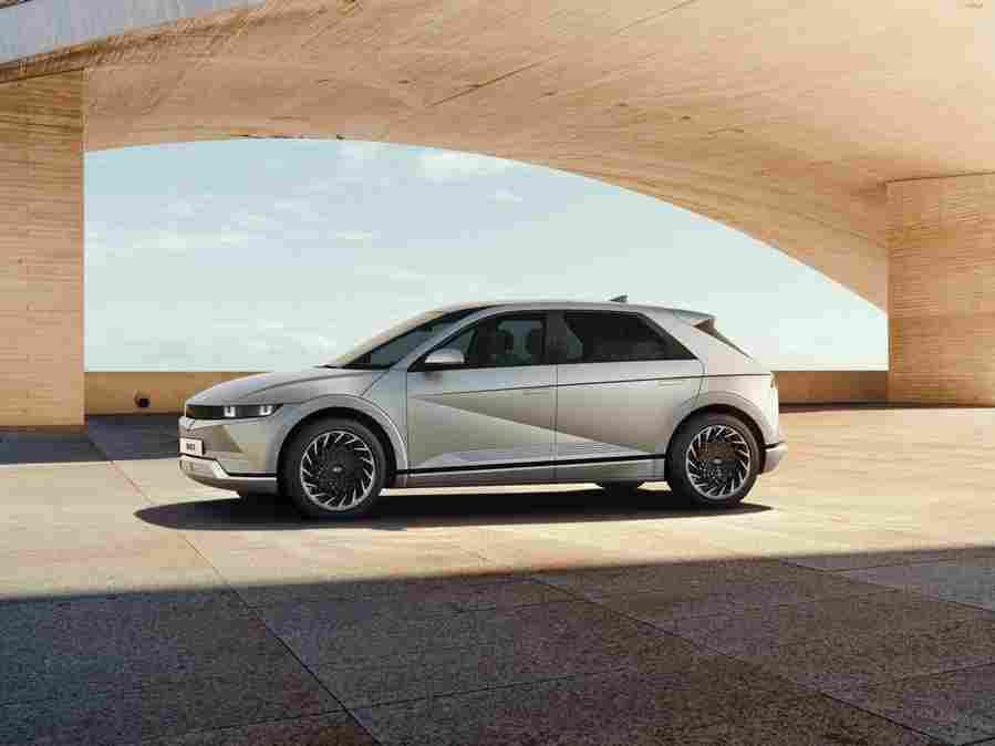 hyundai ioniq 5 2021 7028 9 Car A4 Photo Print