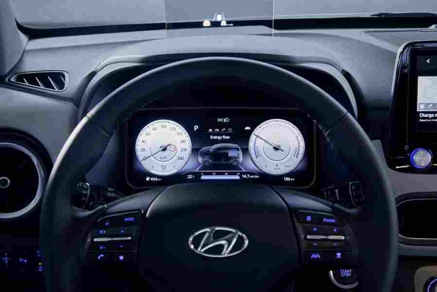 hyundai kona electric 2020 6972 4 Car A4 Photo Print