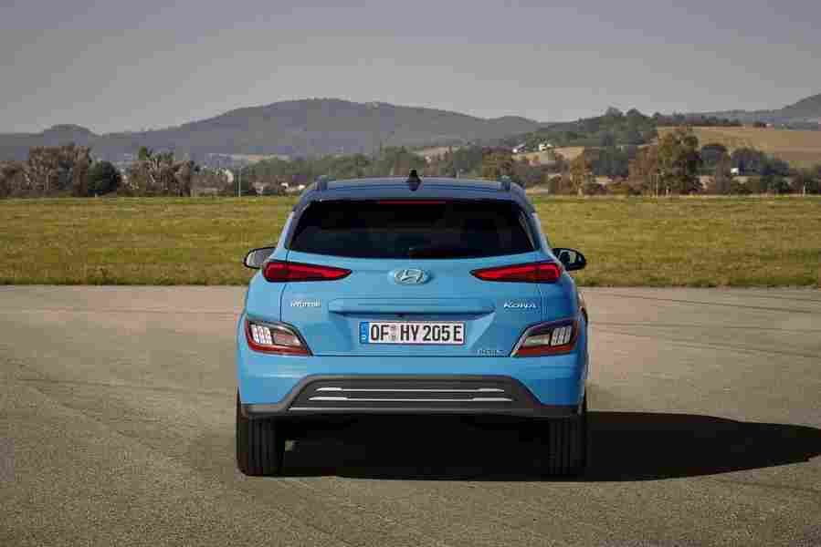 hyundai kona electric 2020 6972 9 Car A4 Photo Print