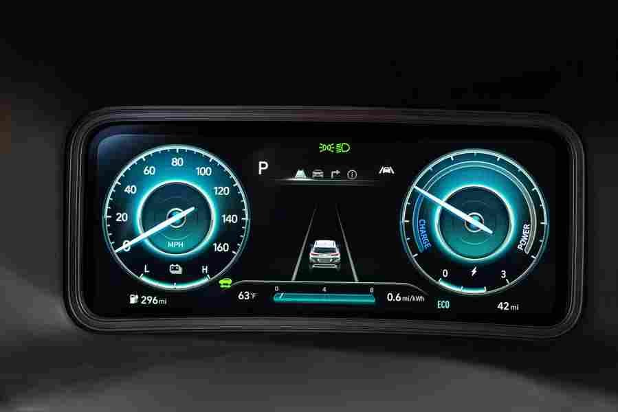 hyundai kona electric 2021 1 7023 4 Car A4 Photo Print