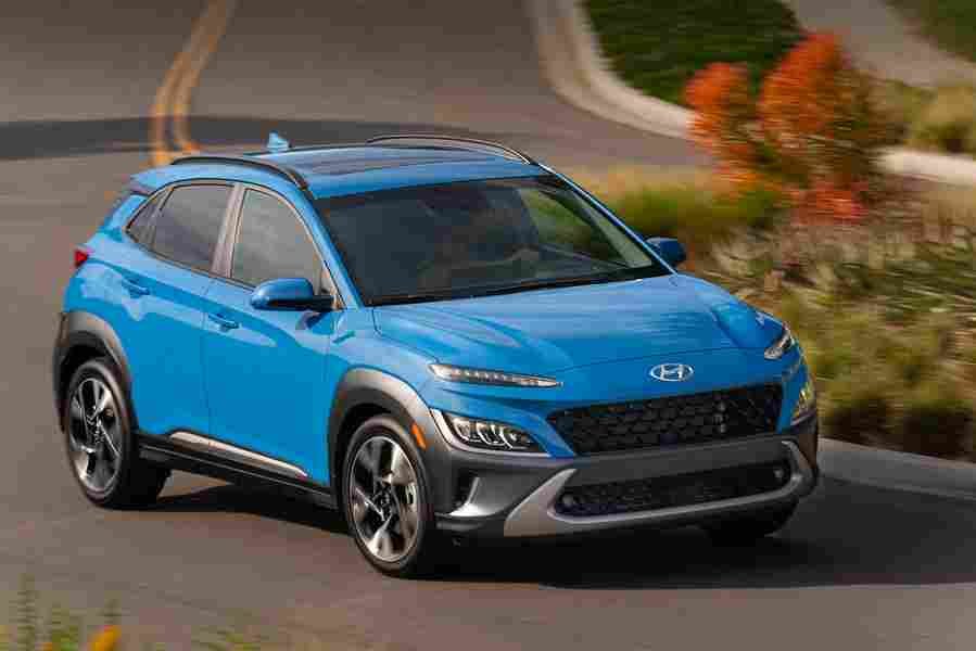 hyundai kona electric 2021 7022 27 Car A4 Photo Print