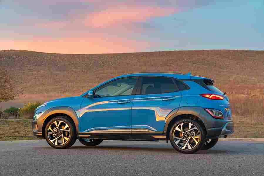 hyundai kona electric 2021 7022 31 Car A4 Photo Print