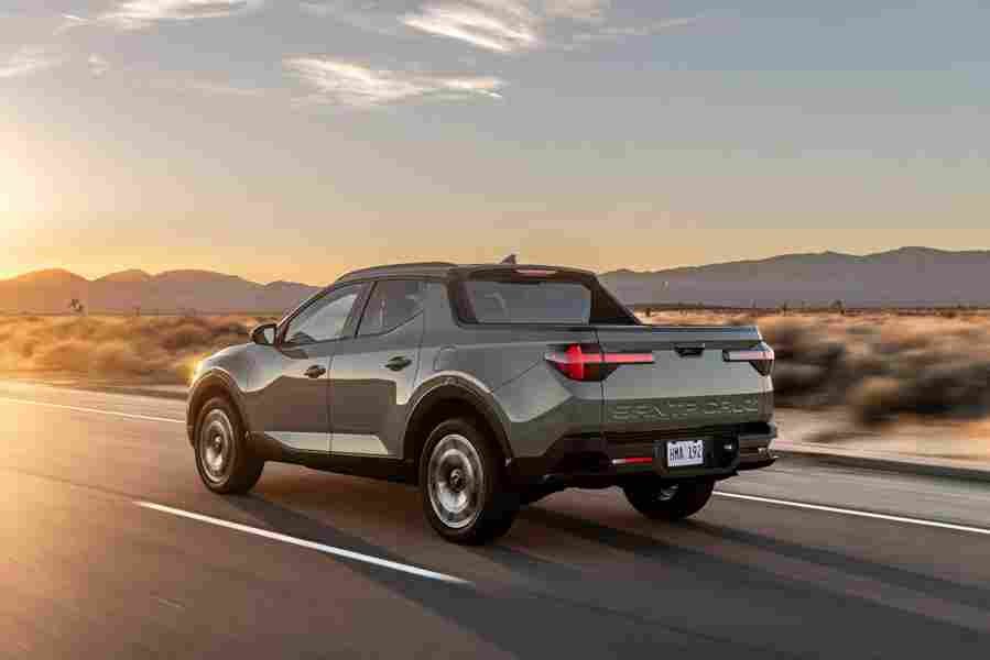 hyundai santa cruz 2021 7091 43 Car A4 Photo Print