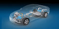 hyundai sonata cutaway A4 Photo Print
