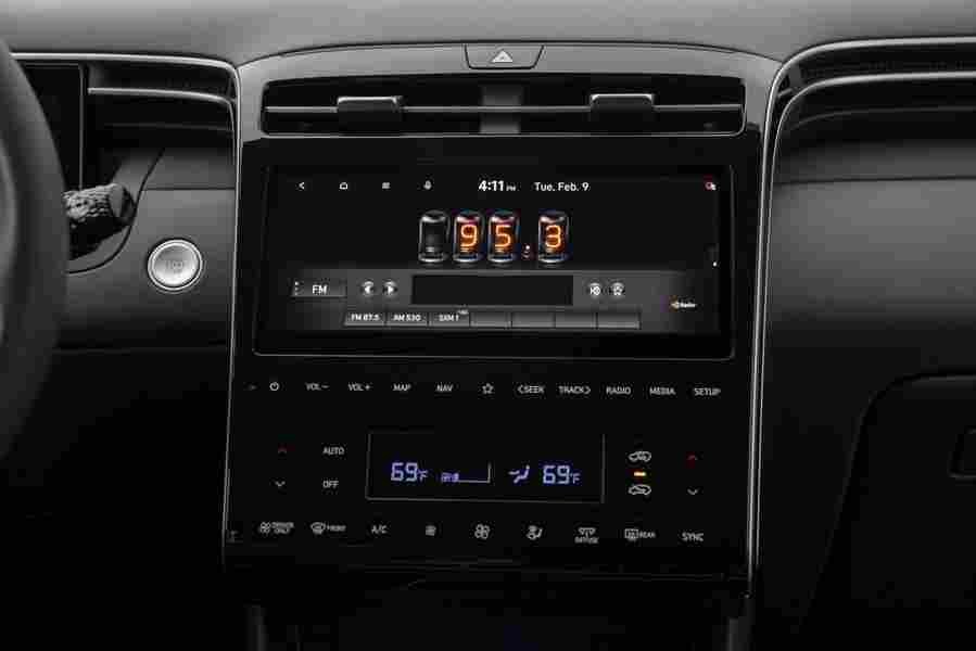 hyundai tucson us 2021 6970 101 Car A4 Photo Print