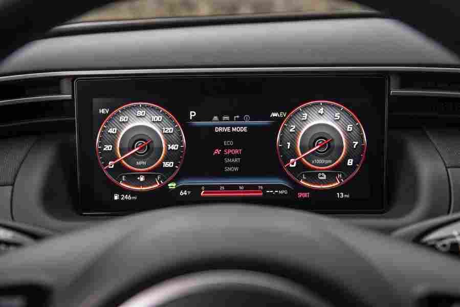hyundai tucson us 2021 6970 110 Car A4 Photo Print