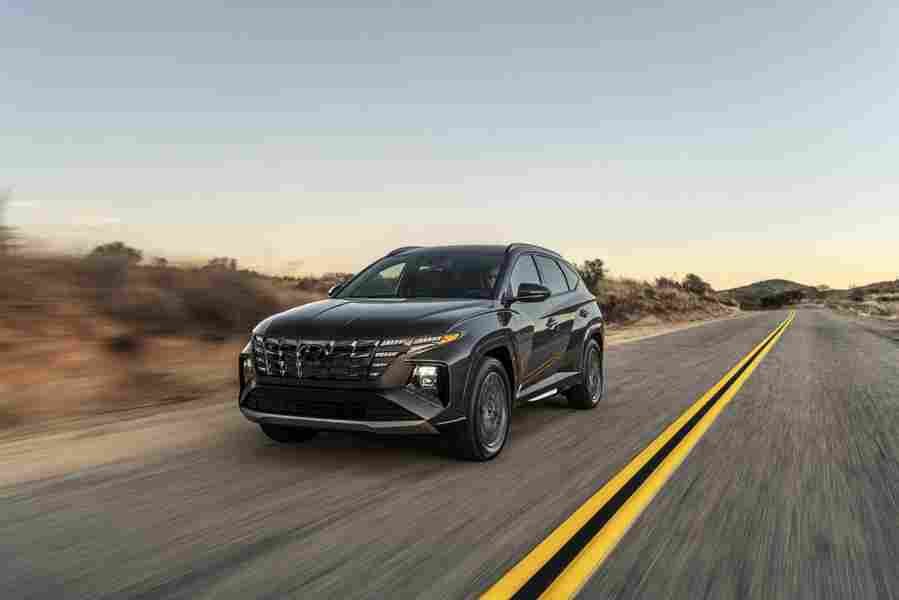 hyundai tucson us 2021 6970 145 Car A4 Photo Print