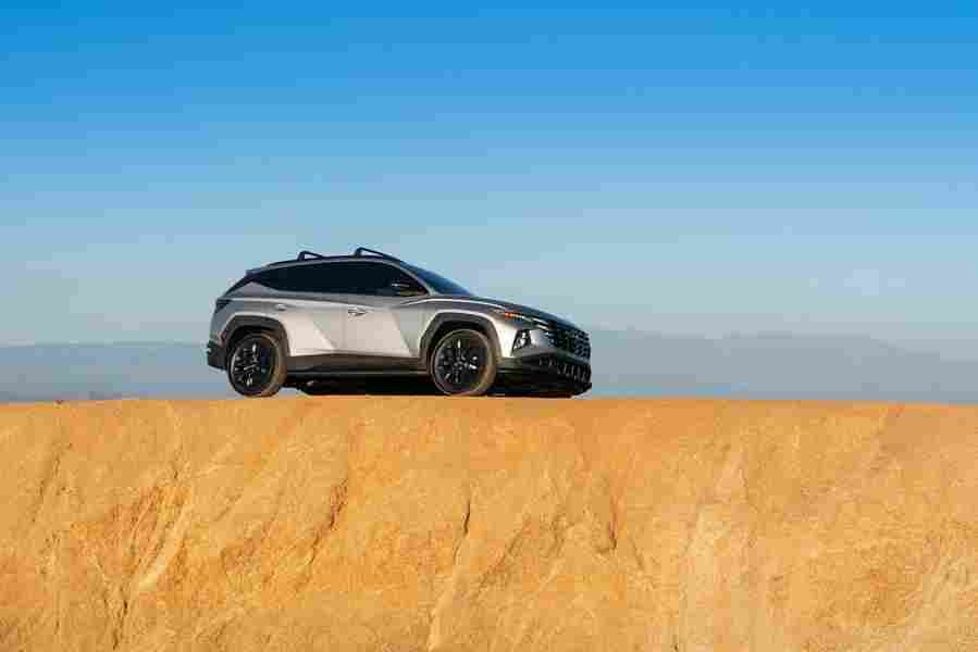 hyundai tucson us 2021 6970 187 Car A4 Photo Print