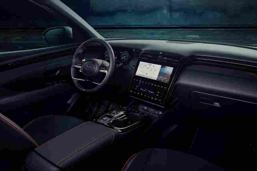 hyundai tucson us 2021 6970 71 Car A4 Photo Print