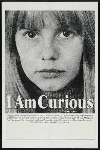 i am curious yellow  01 film star poster A4 Photo Print