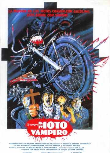 i bought a vampire motorcycle  01 film star poster A4 Photo Print