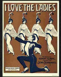 i love the ladies Advert A4 Photo Print